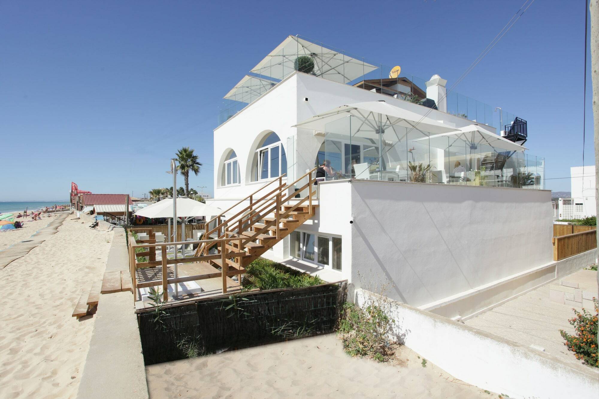 Golden Beach Guest House & Rooftop Bar Faro Exterior foto